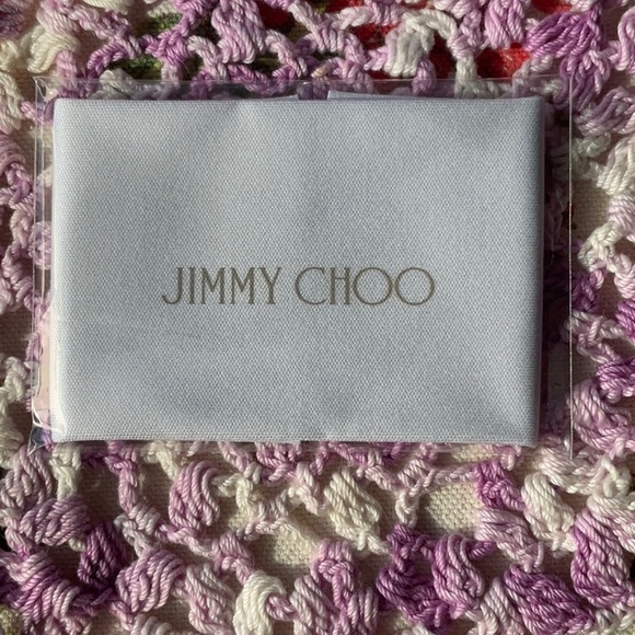 ๐ JIMMY CHOO EYEGLASS CLEANING CLOTH ๐ NWOT ๐ - Picture 2 of 16
